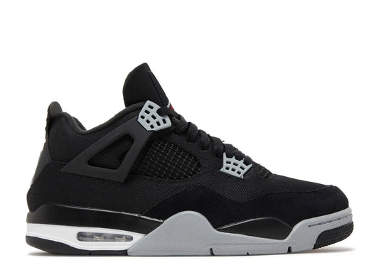 Jordan 4 Retro SE Black Canvas SZ 9.5