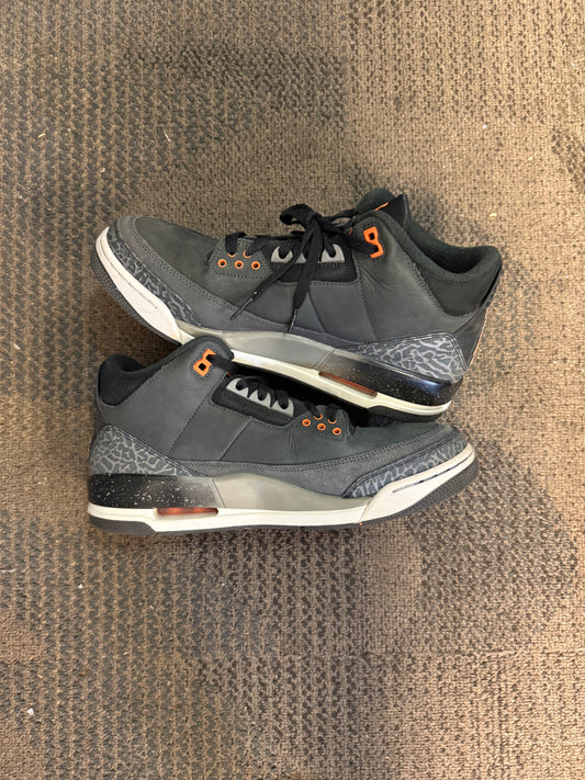 Jordan 3 Retro Fear Pack (2023) SZ 9.5