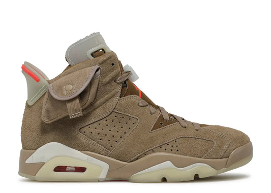 Jordan 6 Retro Travis Scott British Khaki SZ 10