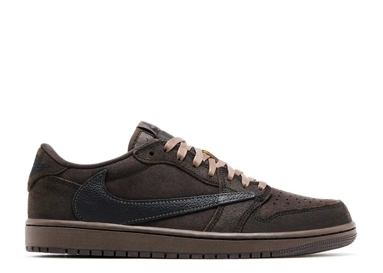 Jordan 1 Retro Low OG SP Travis Scott Velvet Brown SZ 12.5