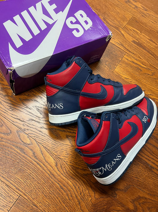 Supreme Dunk Hi SZ 12