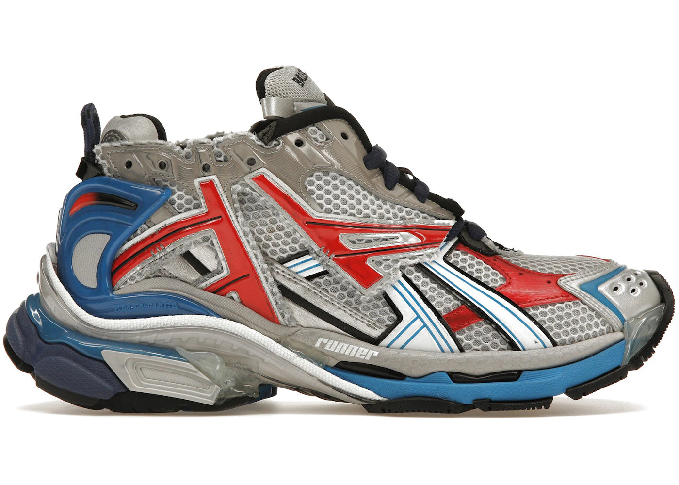 Balenciaga Runner Grey Blue Red Black SZ 41