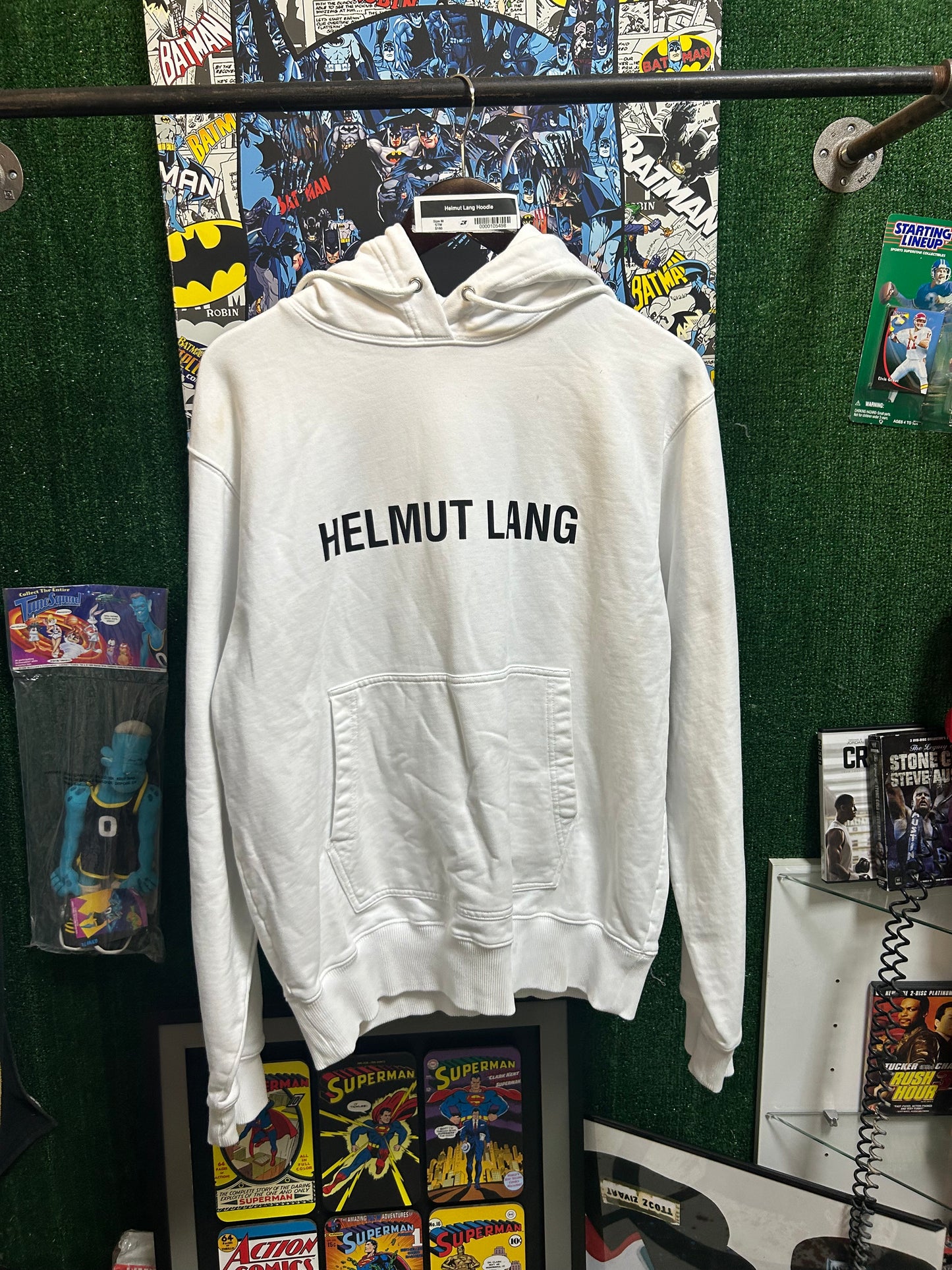 Helmut Lang White Hoodie L