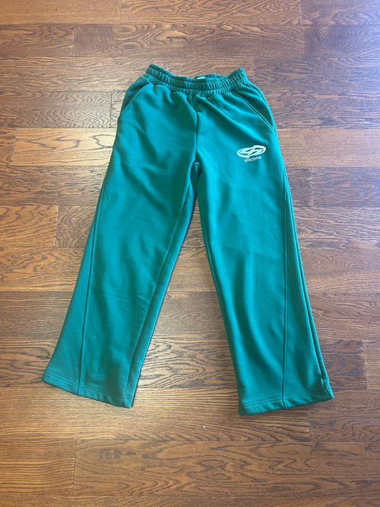 Green Silicone Valley Sweatpants