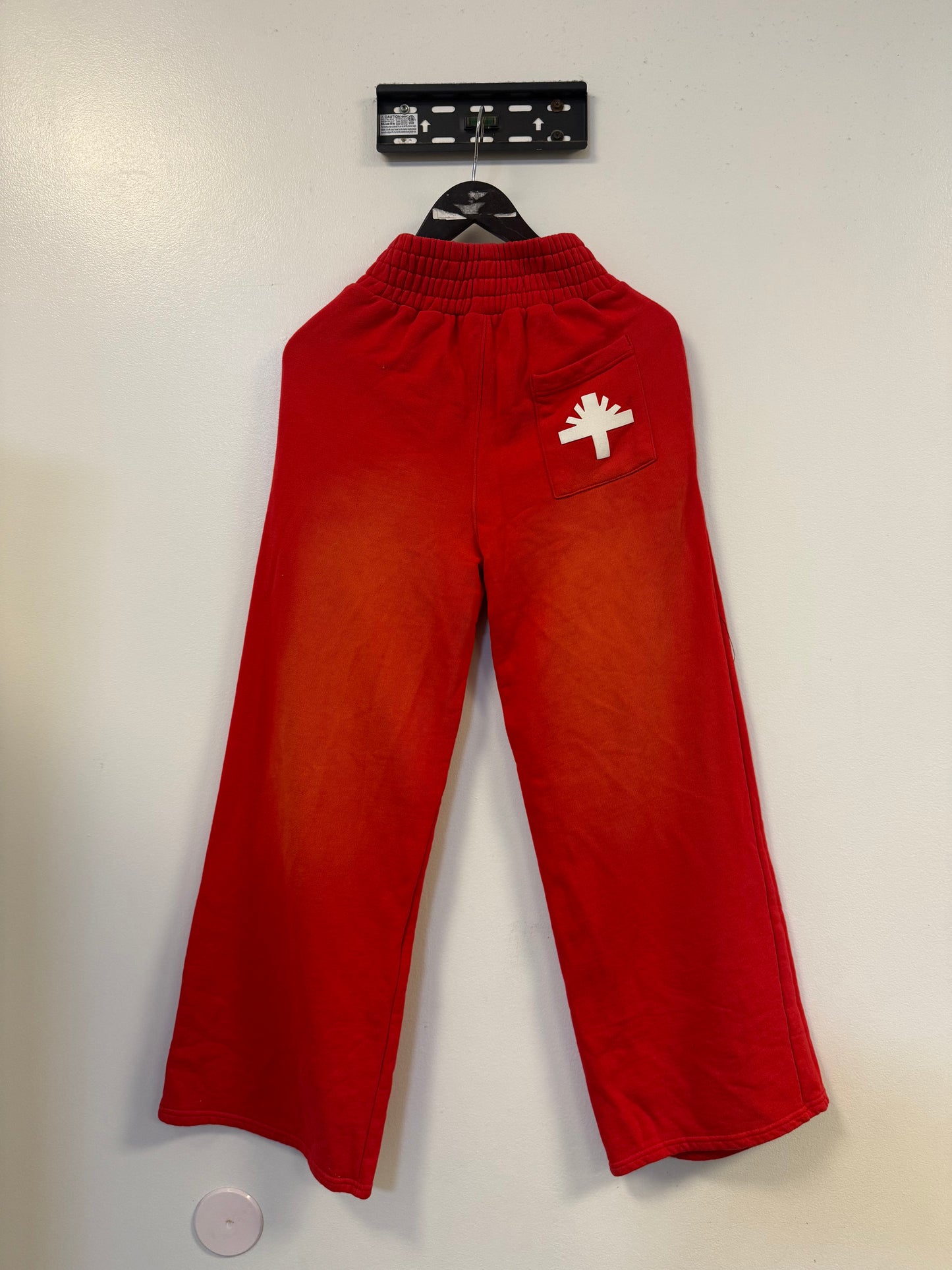 Red Vertebrae Sweatpants - Size M