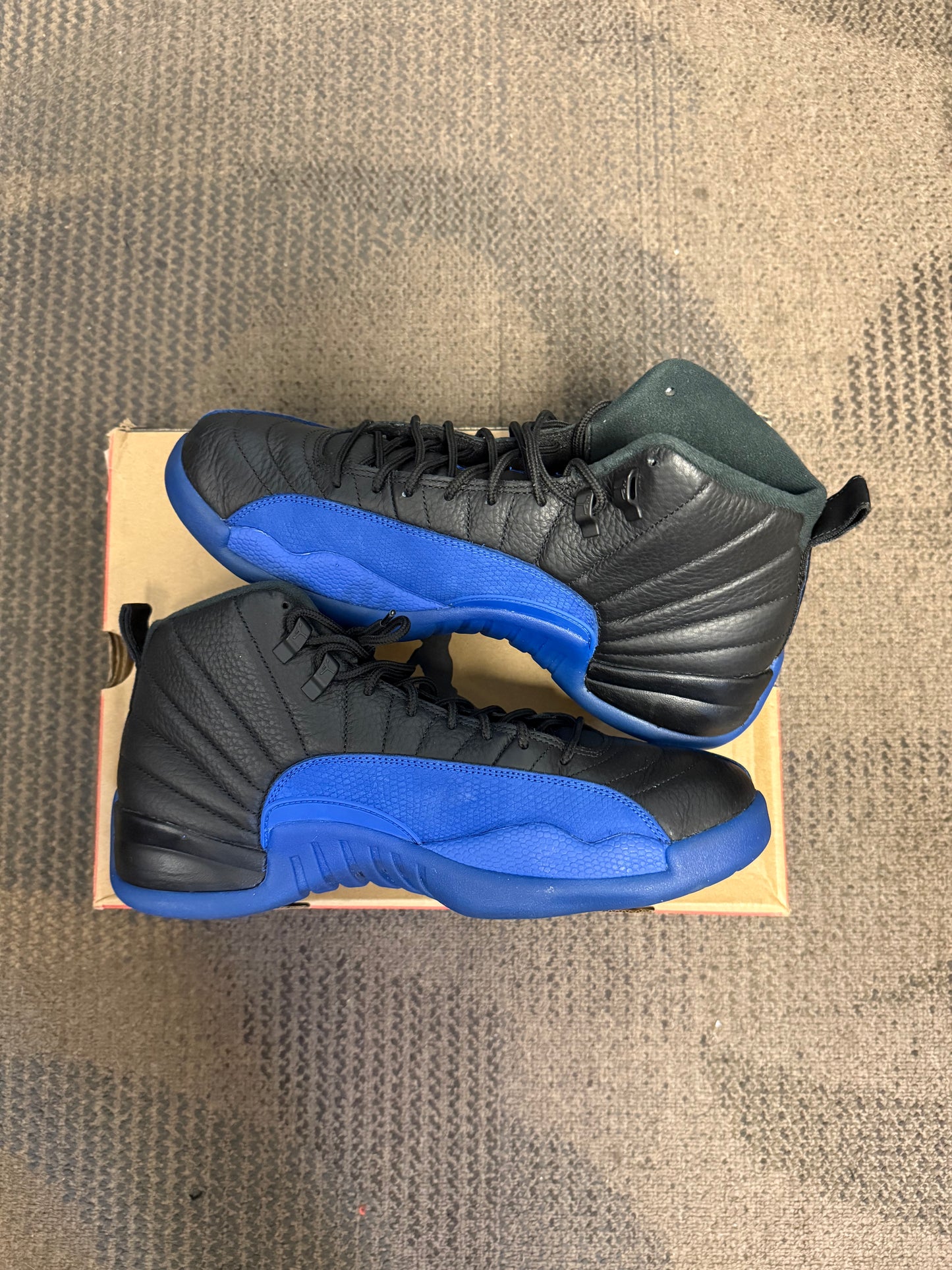 Jordan 12 Retro Black Game Royal SZ 11.5