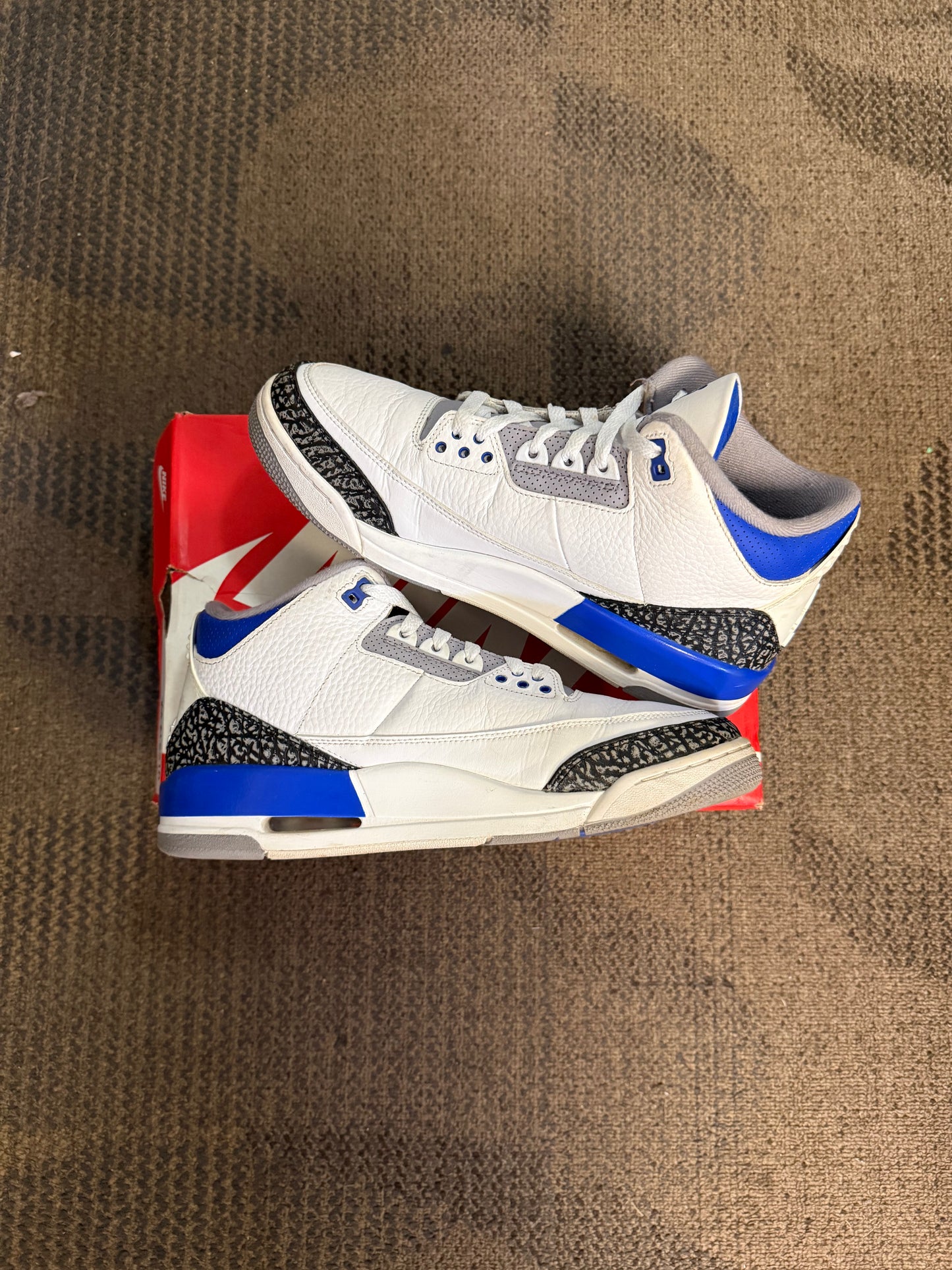 Jordan 3 Retro Racer Blue SZ 10