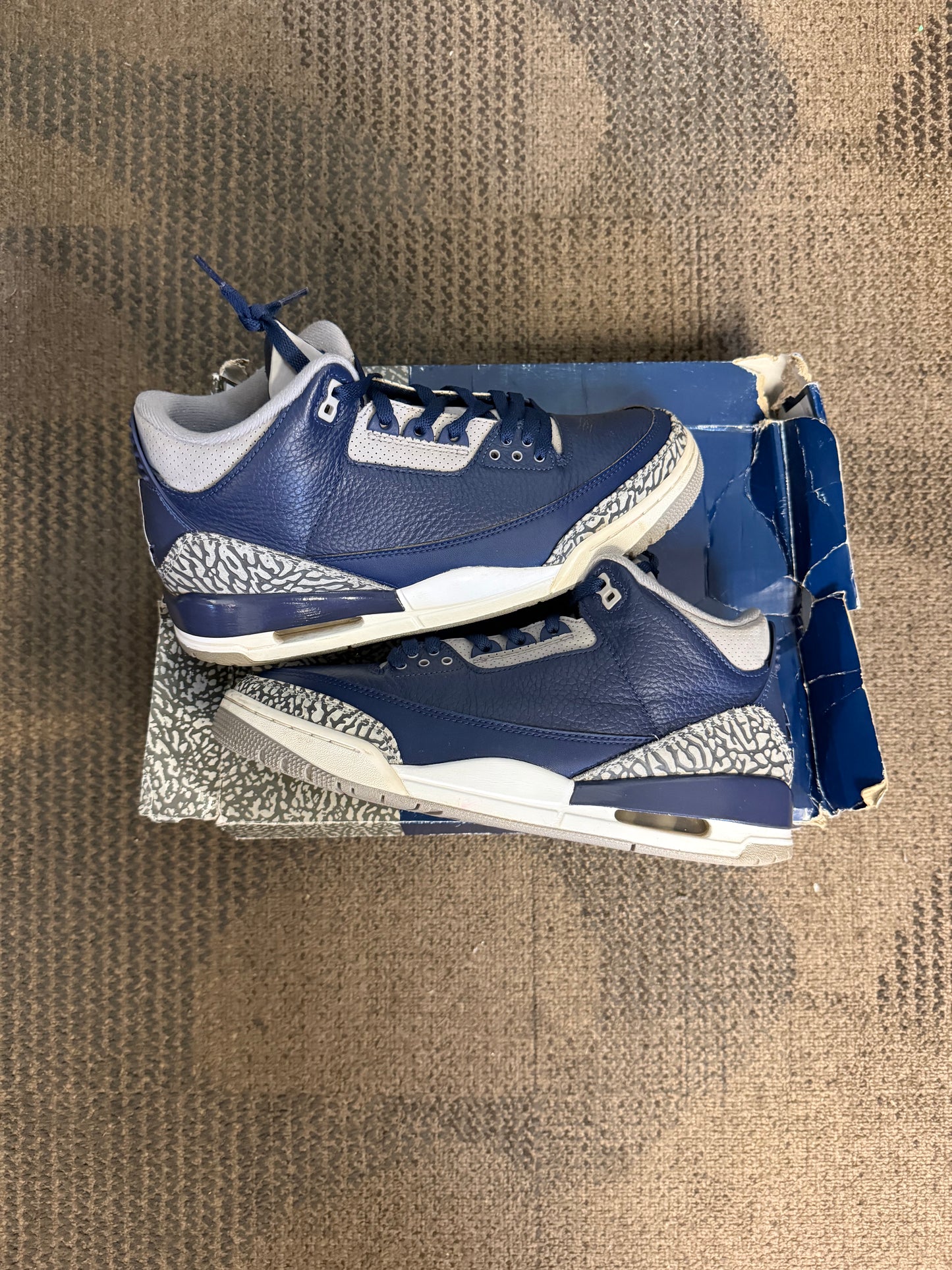 Jordan 3 Retro Georgetown (2021) SZ 10