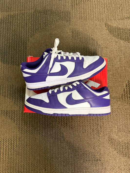 Nike Dunk Low Championship Court Purple SZ 12