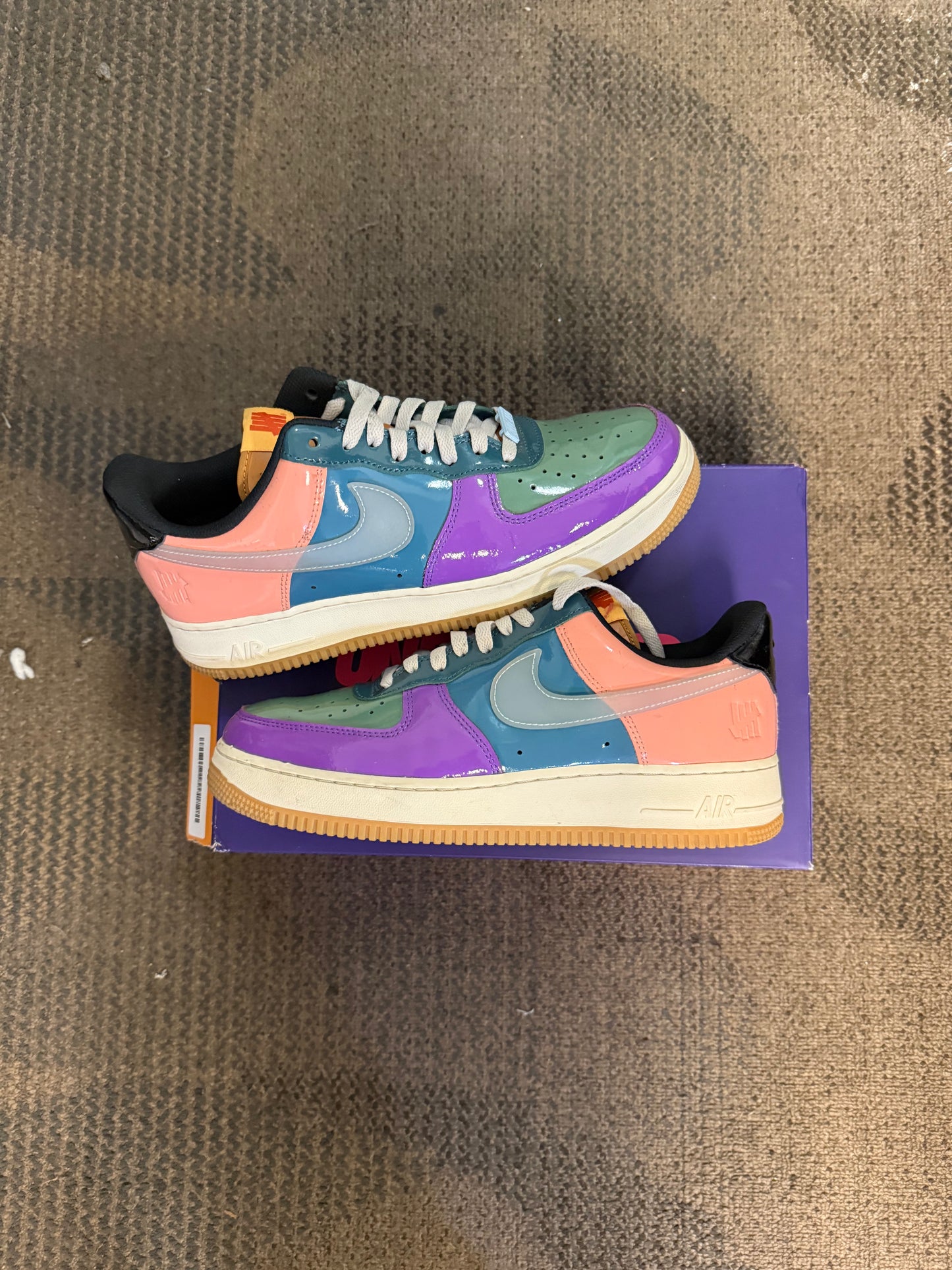 Nike Air Force 1 Low SP Undefeated Multi-Patent Wild Berry