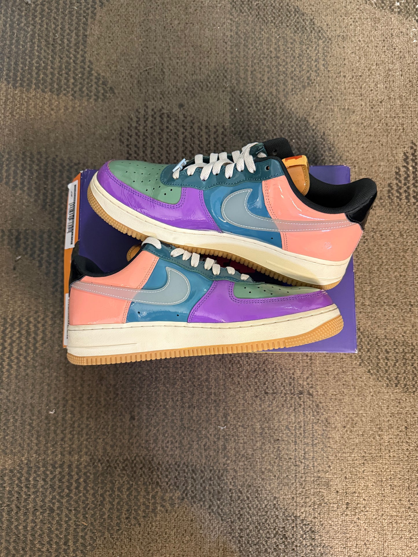 Nike Air Force 1 Low SP Undefeated Multi-Patent Wild Berry