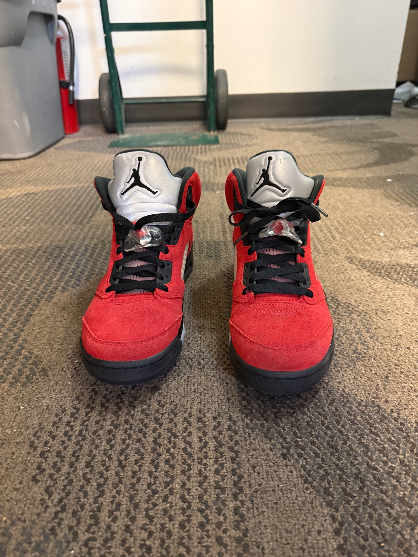 Jordan 5 Retro Raging Bull Red (2021) SZ 10