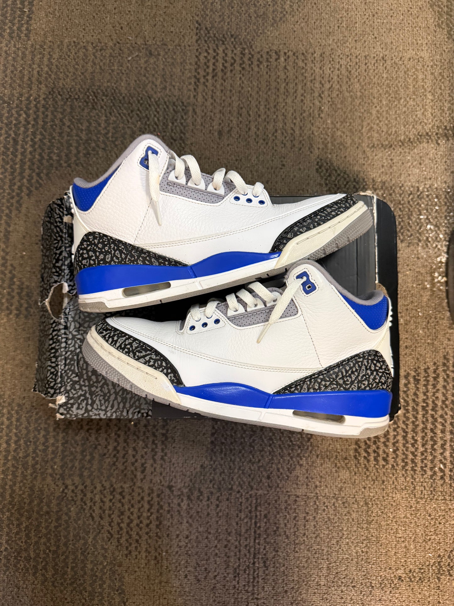 Jordan 3 Retro Racer Blue SZ 9.5