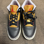 WMNS Air Jordan 3 Retro Black Cement Gold SZ 12