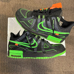 Nike Air Rubber Dunk Off-White Green Strike SZ 10