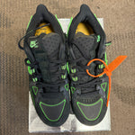 Nike Air Rubber Dunk Off-White Green Strike SZ 10