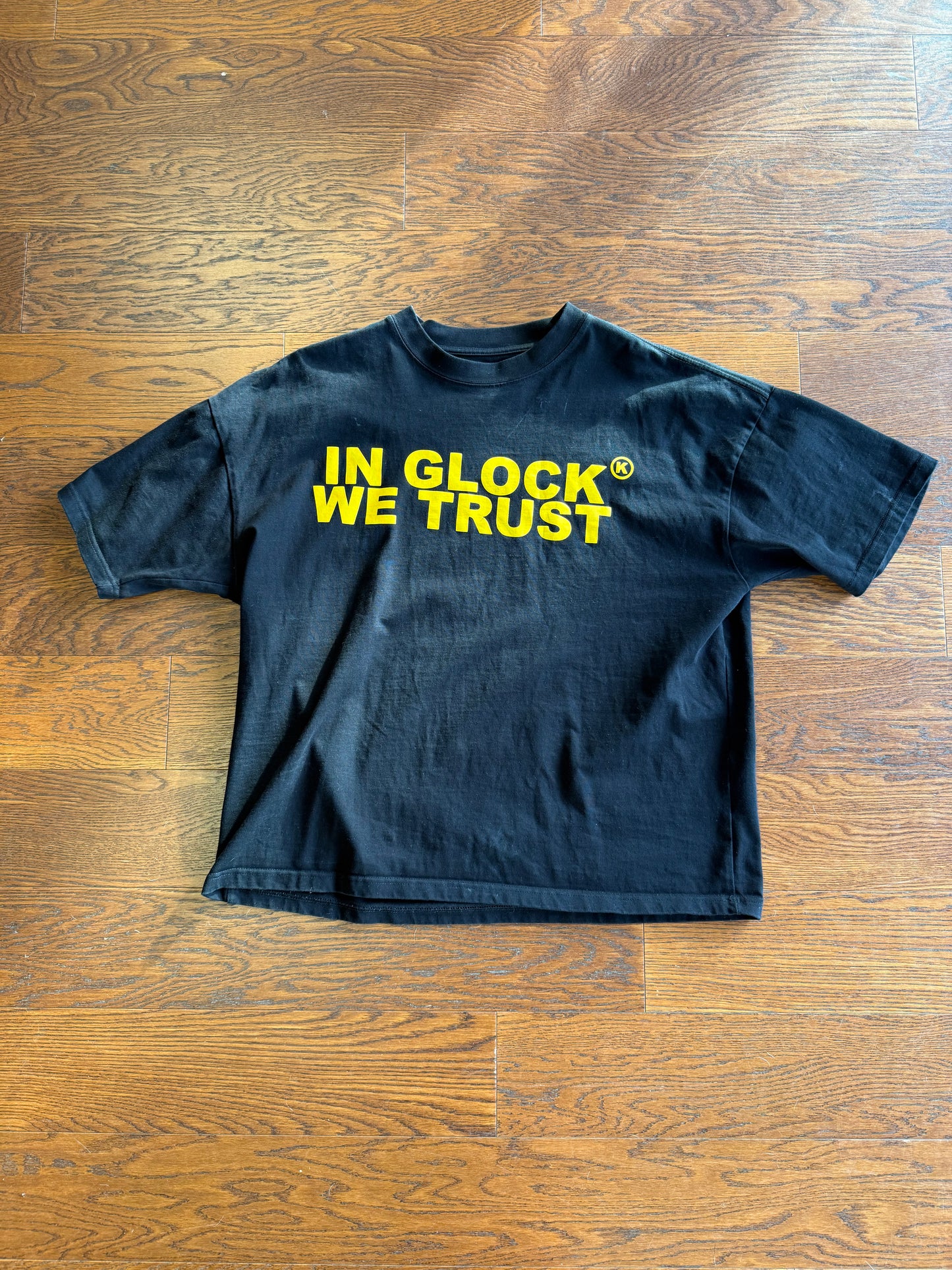 In Glock We Trust Tee - Size XL