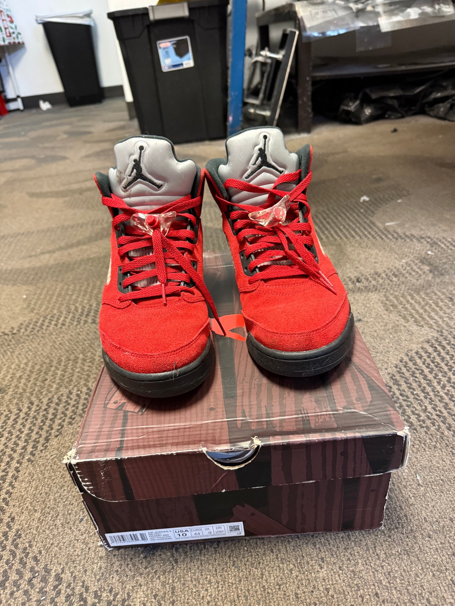 Jordan 5 Retro Raging Bull Red (2021) SZ 10