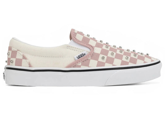 Vans UA Classic Slip-On Rhinestone Misty Mauve SZ 8.5